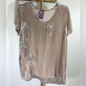 JOHNNY WAS, embroidered top, size M